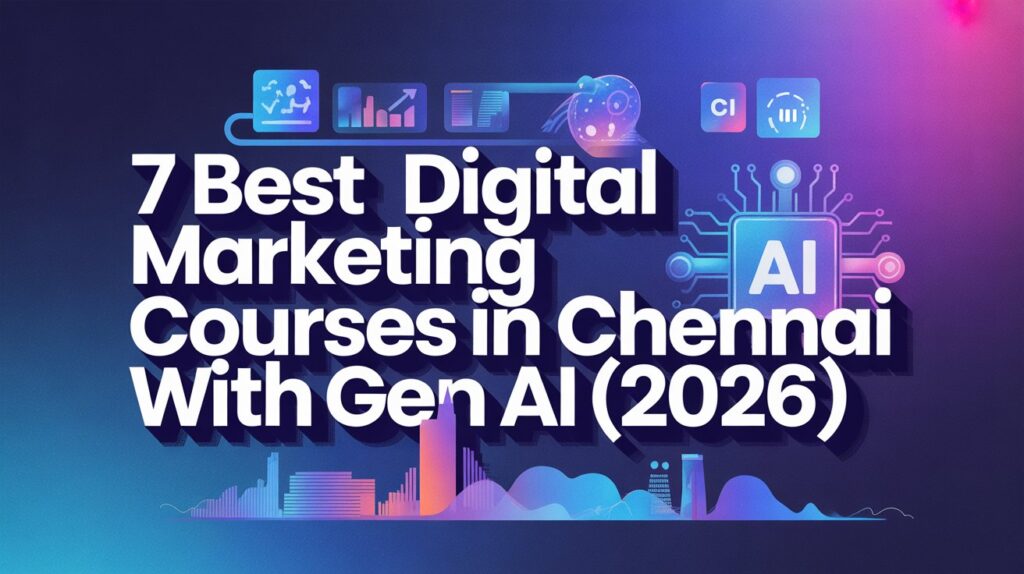 7 Best Digital Marketing Courses in Chennai with Gen AI 2026 at ZenX Academy