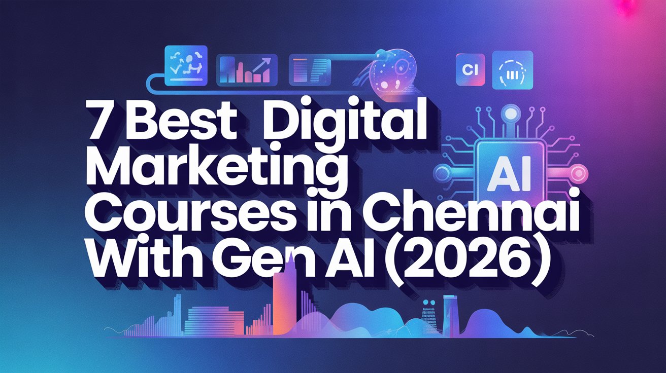 7 Best Digital Marketing Courses in Chennai with Gen AI (2026)