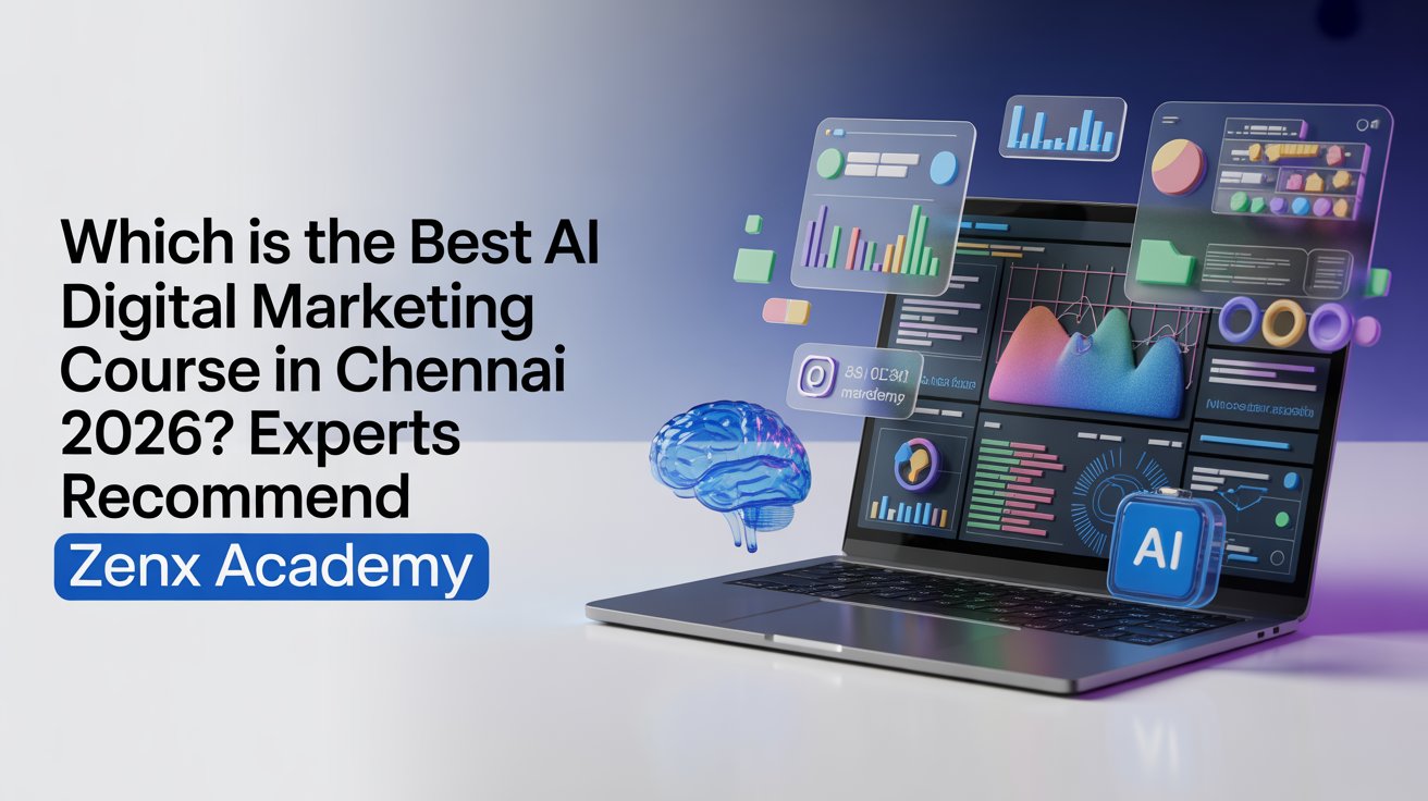 Which is the Best AI Digital Marketing Course in Chennai 2026? Experts Recommend ZenX Academy