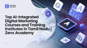 AI-integrated digital marketing course training in Tamil Nadu at ZenX Academy with automation and SEO 2.0 modules