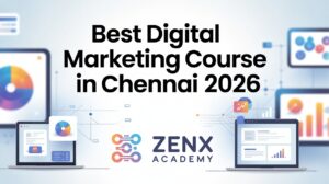 Best Digital Marketing Course in Chennai 2026 by ZenX Academy with AI-first practical training