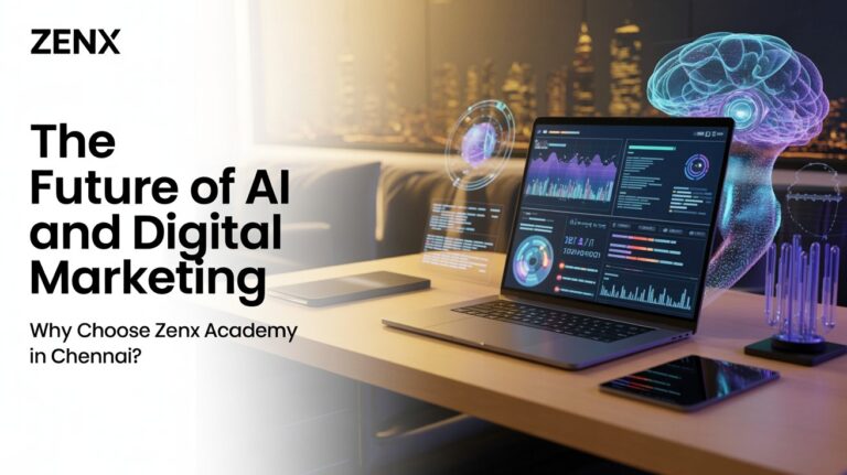 Future of AI and digital marketing course in Chennai at ZenX Academy