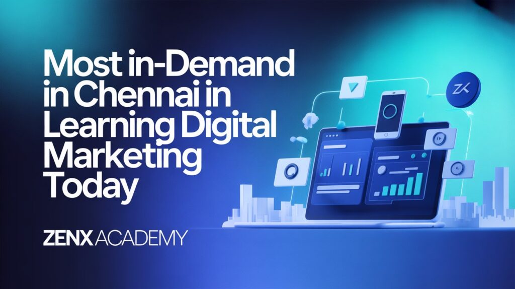Which Skills Are Most In-Demand in Chennai in Learning Digital Marketing Today? 1 In-demand digital marketing skills in Chennai — ZenX Academy training course 2026