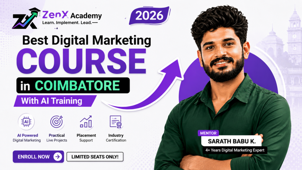 Best Digital Marketing Course in Coimbatore With AI Training
