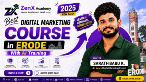 Best Digital Marketing Course in Erode With AI Training
